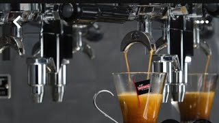 how to make espresso lungocoffee barista trending viralvideo [upl. by Rizan]