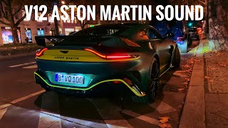 2023 Aston Martin Vantage V12 Exhaust Sound [upl. by Eves]