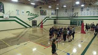 2024 Senor High Girls East Volleyball Playoff Game WainwrightBlessed Sac at Tofield 20241104 [upl. by Deraj]