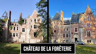 ABANDONED CHATEAU REBUILD Before and after  Chateau de la Foreterie [upl. by Dust]