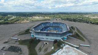 2016 Pontiac Silverdome drone footage [upl. by Mohl]