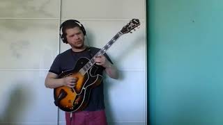 Metal solo on jazz guitar Ibanez LGB30VYS [upl. by Dietz]