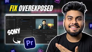 How to Fix OVEREXPOSED Video in Premiere Pro  Sony HLG Footages Over Exposure Issue [upl. by Britton]