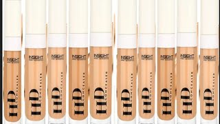 How to choose perfect shade insight cosmetic hd concealer shade guideinsightconcealer [upl. by Suolekcin]