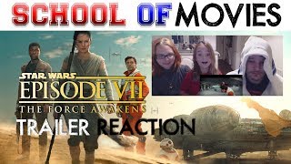 The Force Awakens Trailer Reaction  School of Movies [upl. by Teagan674]