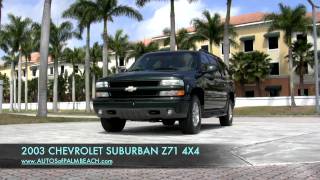 2003 Chevrolet Suburban Z71 4X4 A2646 [upl. by Allesor]