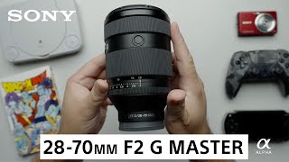 NEW FE 2870mm F2 G Master Lens Hands on with Miguel Quiles [upl. by Uaerraj]