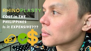 RHINOPLASTY COST IN THE PHILIPPINES [upl. by Lavotsirc]