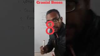 Cranial Bonesकपाल की हड्डियां english sciencefacts MSdksir [upl. by Azarria]