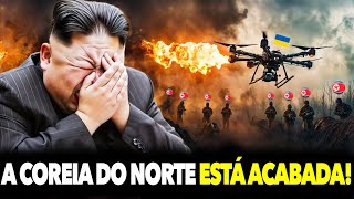 Drones ucranianos emboscam tropas da Coreia do Norte na Rússia [upl. by Nah653]