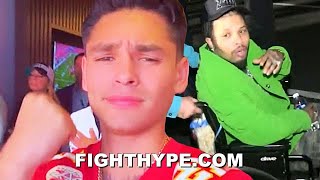 RYAN GARCIA REACTS TO GERVONTA DAVIS IN A WHEELCHAIR SENDS HIM quotSTAY FOCUSEDquot MESSAGE [upl. by Eleonore]