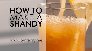 How To Make a Shandy Wheat Beer And Grapefruit  Video Recipe [upl. by Leuneb]