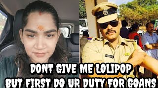 SHREHA DHARGALKAR PEREIRA MESSAGE TO DYSP JIVBA DALVI amp GOANS [upl. by Reizarf]