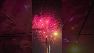 Fireworks in LA fireworks losangeles shorts [upl. by Lema93]