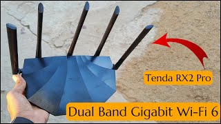 Setup Tenda RX2 Pro Dual Band Gigabit WiFi 6 Router2024 [upl. by Amadeus202]