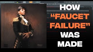 100 ACCURATE How quotFaucet Failurequot by Ski Mask the Slump God was made on FL Studio 21 [upl. by Eessej]