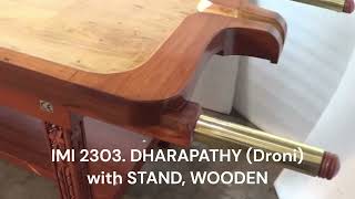 DHARAPATHY Droni with STAND WOODEN [upl. by Aelgna]