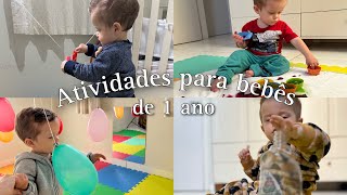 ATIVIDADES PARA BEBÃŠS DE 1 ANO  Ana Paula de Costa [upl. by Ahtibat]