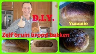 Zelf bruin brood bakken [upl. by Desireah9]