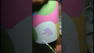 Diy pot painting painting potpaintingideas diy [upl. by Yssim]