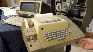 ASR 33 Teletype demo restoration Part 10 [upl. by Cresida]