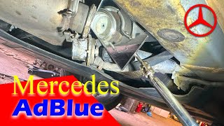 MERCEDES ADBLUE PROBLEM AND RESET ADBLUE METERING SYSTEM [upl. by Aicirtam]