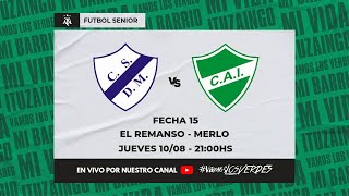 FUTBOL SENIOR  DEP MERLO  ITUZAINGÓ  EN VIVO  FECHA 15 [upl. by Weitman]