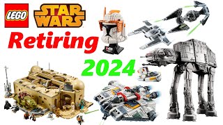 TOP 10 Lego Star Wars Sets RETIRING 2024 [upl. by Quita]