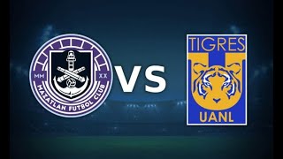 🔥🔥🔥Mazatlán FC 🟣⚪️🟣 Vs Tigres UANL 🟡🔵🟡 l Liga MX 🇲🇽⚽️ l Apertura l Jornada 13🔥🔥🔥 [upl. by Pheni]