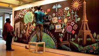 Youth for Change  UNESCO Mural Timelapse by After Skool [upl. by Fay917]