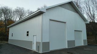 Metal siding roof doors windows and ceiling done [upl. by Adnarym626]