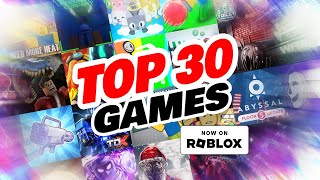 TOP 30 ROBLOX GAMES FROM 2023 [upl. by Nailluj535]