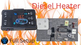 Diesel Heater  FULL Setup [upl. by Namrehs]