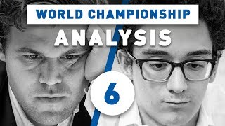 Carlsen vs Caruana Game 6 World Chess Championship 2018  Grandmaster Analysis [upl. by Bachman670]