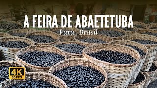 🇧🇷 One of the largest açaí producers in Brazil  Abaetetuba Pará  4K 60fps [upl. by Farrand]