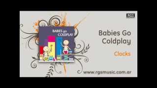 Babies go Coldplay  Clocks [upl. by Dnaletak]