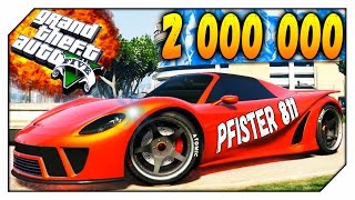 PFISTER 811 НОВАЯ МАШИНА В GTA 5 GTA Online [upl. by Eisele]