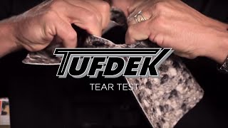 Take The Tufdek™ Tear Test [upl. by Nomrah428]