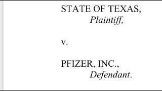 State of Texas Vs Pfizer episode 4 [upl. by Enaira]