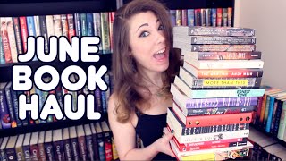 JUNE BOOK HAUL [upl. by Ahsitniuq262]