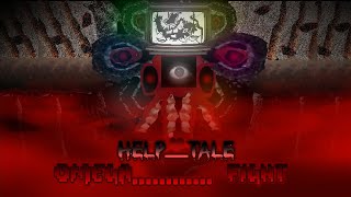 Helptale OMEGA Fight V2  UNDERTALE Fangame [upl. by Dibbell]