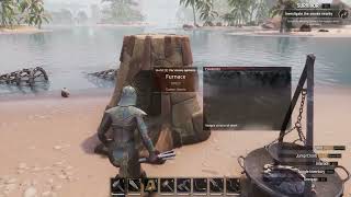 How to Make Hardened Steel In Conan Exiles [upl. by Enaled]