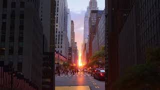 Manhattanhenge 2024 [upl. by Cordelie895]