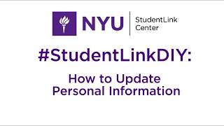 Updating Personal Information on Albert  StudentLinkDIY [upl. by Pate]