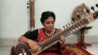 Raag Ahir Bhairav  Sitar  Vidushi Mita Nag [upl. by Elletnwahs7]