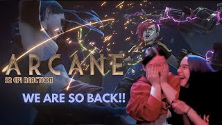 GUYS WE ARE SO BACK Arcane season 2 episode 1 Heavy is The Crown REACTION ft Mari [upl. by Dimah659]