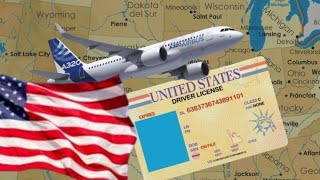 usa Requisitos para viajar dentro de Estados Unidos en avión [upl. by Reinaldos]