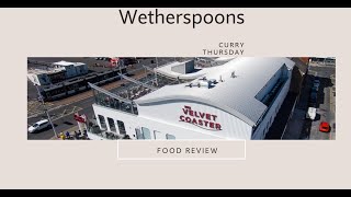 WETHERSPOONS Pub Food BEEF MADRAS on Curry Thursday FOOD REVIEW [upl. by Key]