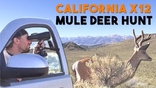 California Mule Deer Hunt X12  2018 Complete Hunt VLOG [upl. by Enyehc531]