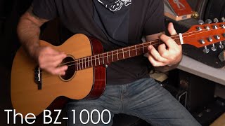 BZ1000 GuitarBodied Bouzouki Mandolin [upl. by Naliorf267]